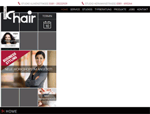 Tablet Screenshot of friseur-khair.de